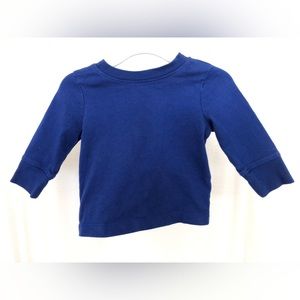 Hanna Andersson Blue Crew Shirt